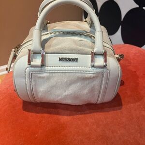 Missoni Ivory and Beige Satchel
